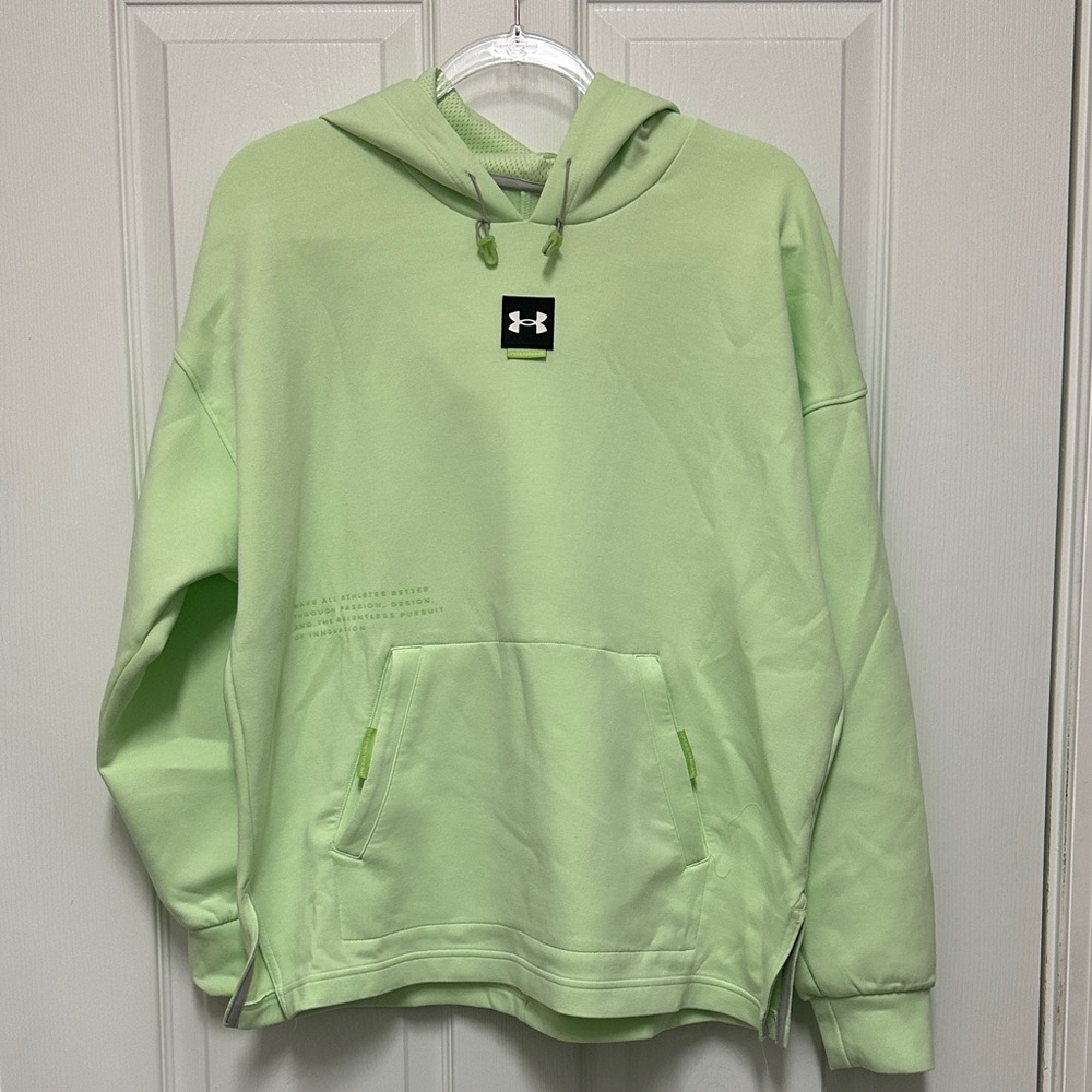 Under Armour Women’s Light Green Hoodie